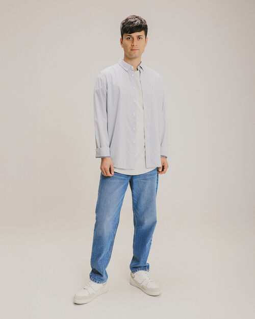 Camisa Blanca Rayas